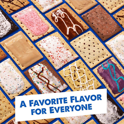 Pop-Tarts Pasteles Tostados, Alimentos para el Desayuno, Bocadillos para Niños, Paquete Surtido (5 Cajas, 60 Pop-Tarts)