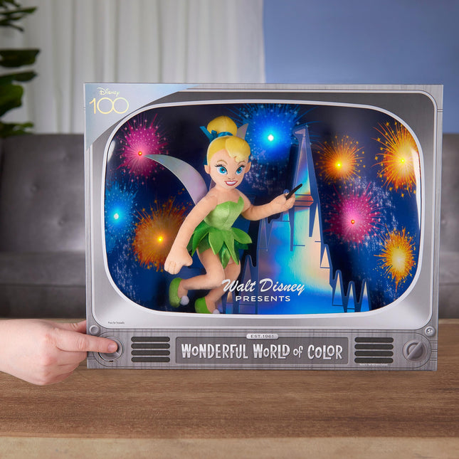 D100 Maravilloso mundo de color Tinker Bell, juguetes para niños a partir de 3 años