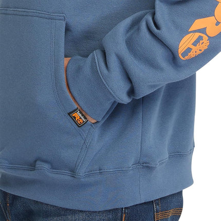 Timberland PRO Men's Honcho Sport Pullover Hooded Sweatshirt, Vintage Indigo, Medium