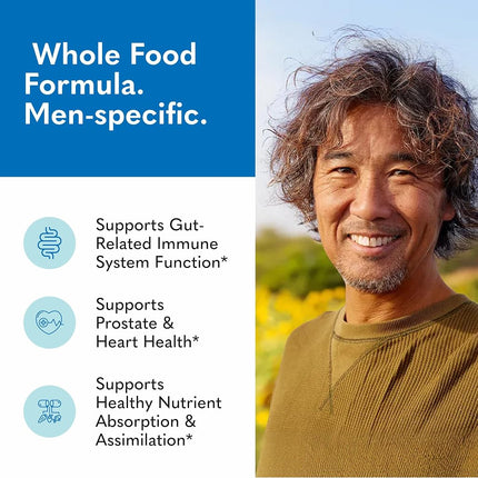 Raw Probiotics for Men 50 and Wiser 90 Capsules