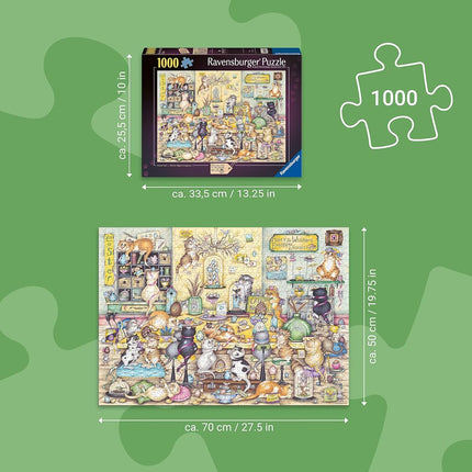 Ravensburger - Crazy Cat's Easter Eggstravaganza 1000 Pieces