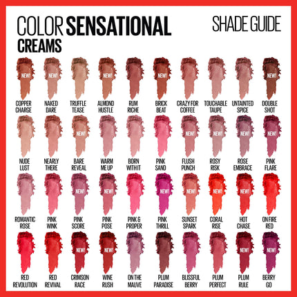 Maybelline New York Color Sensational Lipcolor, Romantic Rose, 0.15 Ounce