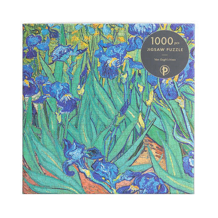 Van Gogh's Irises 1000 Piece Jigsaw Puzzle, the J.