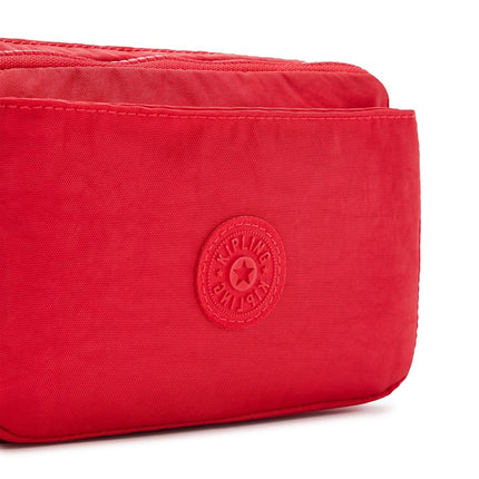 Sac bandoulière convertible Kipling Abanu Multi pour femme, rouge, taille unique