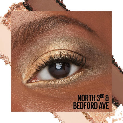 Maybelline Shadow Blocks Shadow Blocks Eyeshadow Palette, Stacked Eye Shadow Trio, North 3rd & Bedford Ave, 0.08 oz