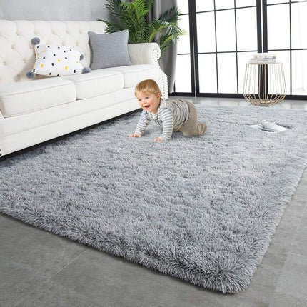 TWINNIS Super Soft Shaggy Rugs Fluffy Carpets, 6x9