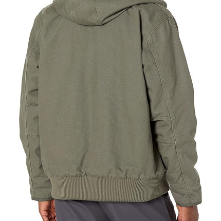 Carhartt Men's Big & Tall Active Jacket J130 Work Utility Outerwear, Moss, 4X-Large Tall