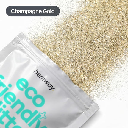 Hemway Eco Friendly Biodegradable Glitter 100g / 3.5oz Bio Cosmetic Safe Sparkle Vegan for Face, Eyeshadow, Body, Hair, Nail and Festival Makeup, Craft - 1/128" 0.008" 0.2mm - Red
