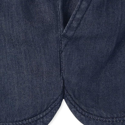 The Children's Place Single Girls Denim Pull on Shorts, Navy Blue, 6