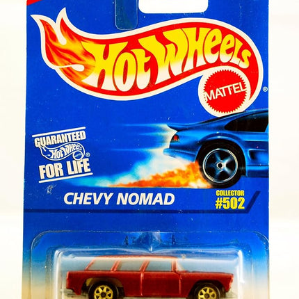 Hot Wheels - 1995 - Chevy Nomad - Metallic Red - C