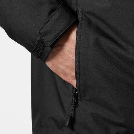 Helly Hansen Men's Crew Midlayer Jacket 2.0, Black, M