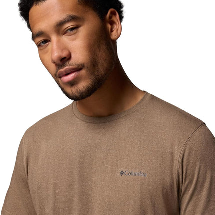 Columbia Men's Thistletown Hills Short Sleeve, Delta Heather, 1X