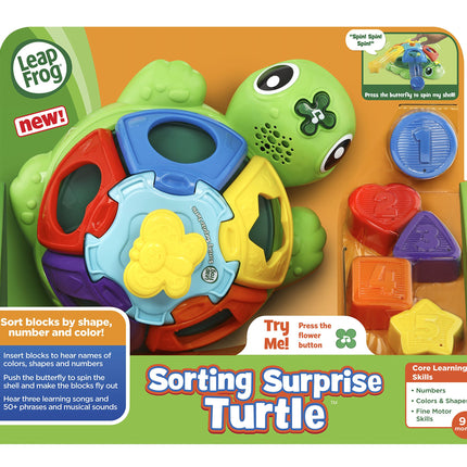Tortuga clasificadora sorpresa LeapFrog