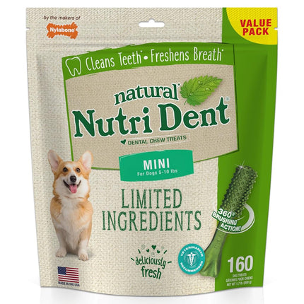 Nylabone Nutri Dent Fresh Breath 160Count Box