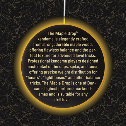 Duncan Toys Maple Drop Pro Kendama, Red