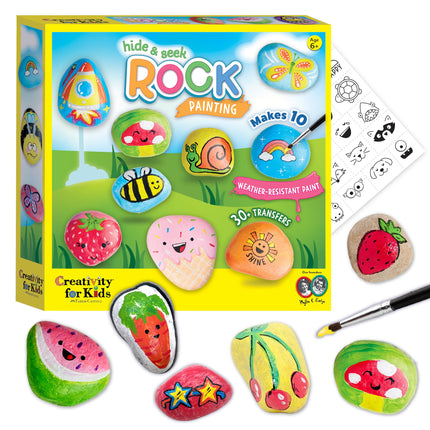 Creativity for Kids Hide & Seek Rock Painting Kit 
