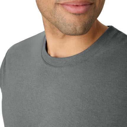 Hanes Men's Originals Lightweight, Crewneck T-Shirts, Tri-Blend Tee, Tall Sizes, Slate Triblend, Medium