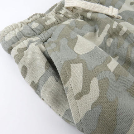 HonestBaby Conjunto de Sudadera con Capucha y Pantalón Jogger Multipack de Algodón Orgánico para Bebés, Niños Pequeños, Niños y Niñas, Unisex, Camuflaje Tormenta de Arena, 5T, Camuflaje Tormenta de Arena, 5T