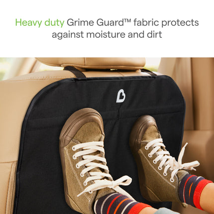 Munchkin BRICA Alfombrillas protectoras para el asiento trasero, 2 unidades - Fundas protectoras para el asiento trasero del coche para niños