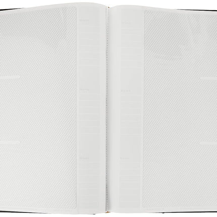 Pioneer Sewn Bonded Leather BookBound Bi-Directional Photo Album, Holds 300 4x6 Photos, 3 Per Page. Color: Black.