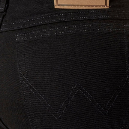 Wrangler Men's Relaxed Fit Jean, Overdyed Black, 62W x 32L