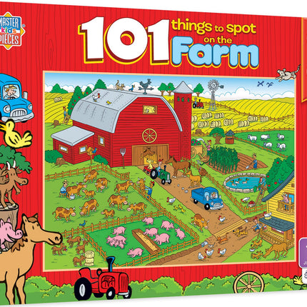 MasterPieces 101 Things to Spot on a Farm 101 Piec