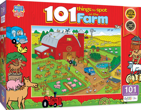 MasterPieces 101 Things to Spot on a Farm 101 Piec