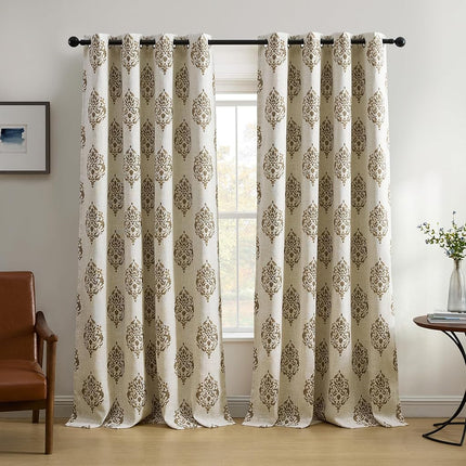 Elrene Home Fashions Navara Medallion Room Darkeni