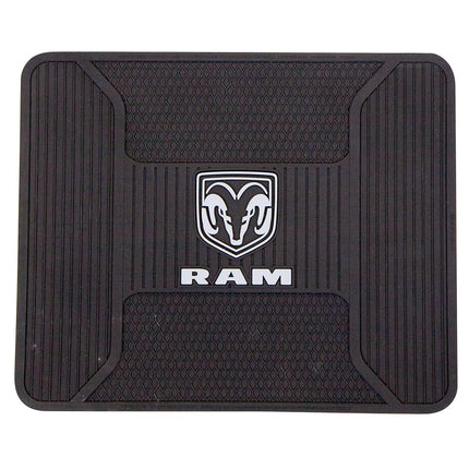 Plasticolor 001262R25 Dodge Ram Elite Utility Mat - Gray Logo
