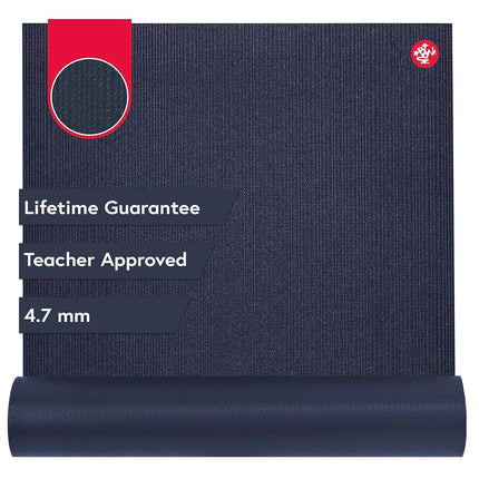 Manduka Prolite Yoga and Pilates Mat, Midnight, 71