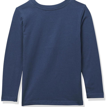 HonestBaby Multipack Long Sleeve T-shirts Tee 100% Organic Cotton Baby, Toddler, Kids, Boys, Girls, Morning Mountains, 0-3 Months