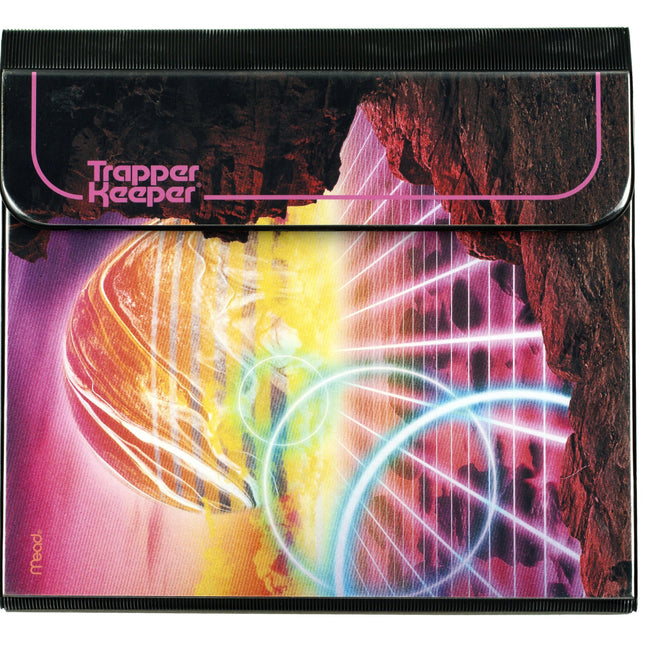 Mead Trapper Keeper Binder, Retro Design, 1" Binde