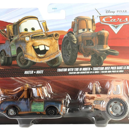 Mattel Disney Cars 2025 1:55 Scale 2-Pack Mater an