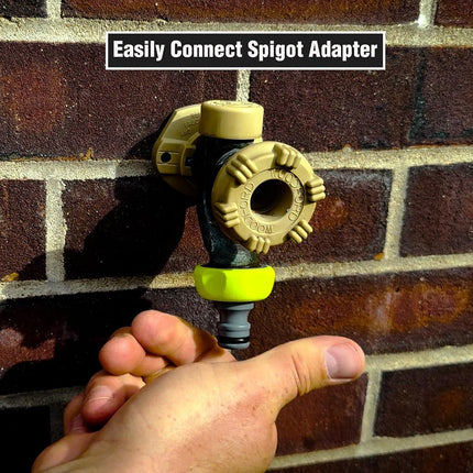 Flexzilla Garden Hose Quick-Connect Fittings, 5-Piece Coupler & Plug Kit
