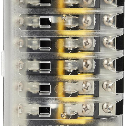 Blue Sea Systems 5015 Fuse Block AGC 6-CIR W/Ground
