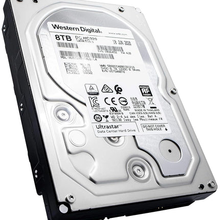 Western Digital Ultrastar DC HC320 (HUS728T8TALE6L4) SATA Enterprise HDD 7200 RPM, 8 TB