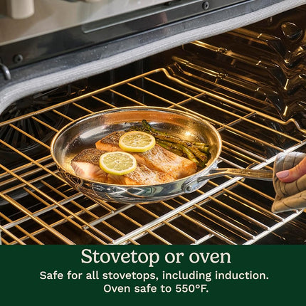 Cuisinart Chef's Classic 11-Piece Stainless Steel Pots and Pans Set (77-11G)