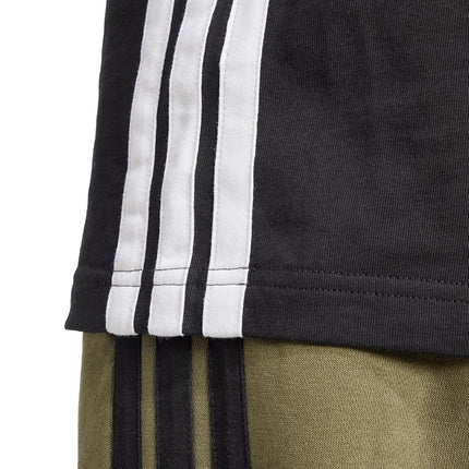 adidas Men's Short Sleeve T-Shirt, Black/White, XS