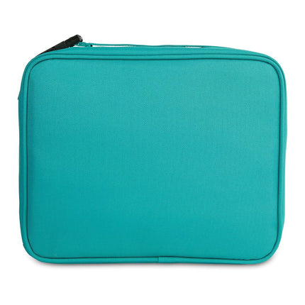 PackIt Freezable Classic Lunch Box, Teal, Built with ECOFREEZE Technology, Collapsible, Reusable, Zip Closure with Zip Front Pocket and Buckle Handle, Designed for Fresh Lunch On The Go