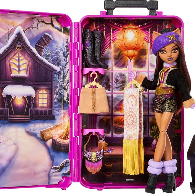 Monster High Skulltimate Secrets Clawdeen Wolf Doll Set