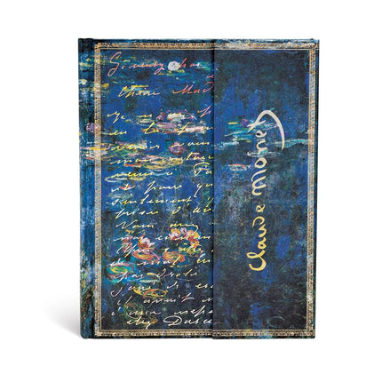 Monet, Water Lilies (Embellished Manuscripts Collection) Ultra Unlined Hardcover Journal [Diary] Paperblanks