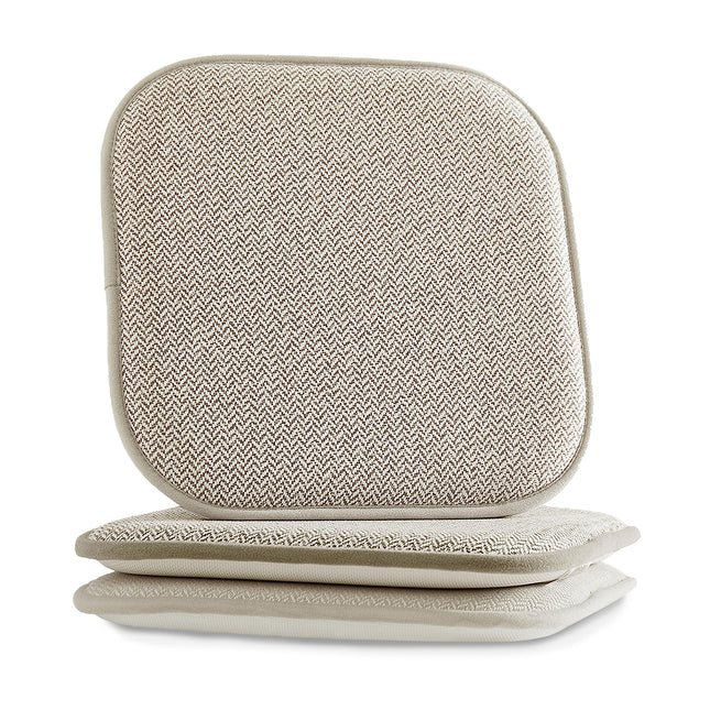 Elegant Comfort 2 Pack Chair Cushion Covers - Skid