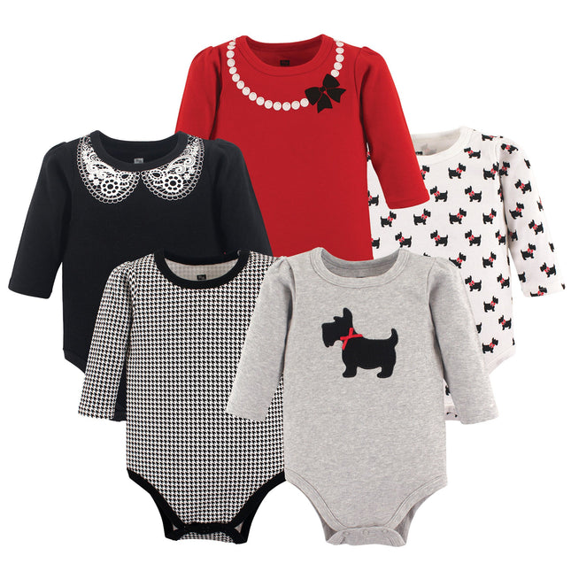 Hudson Baby unisex-baby Cotton Long-sleeve Bodysui
