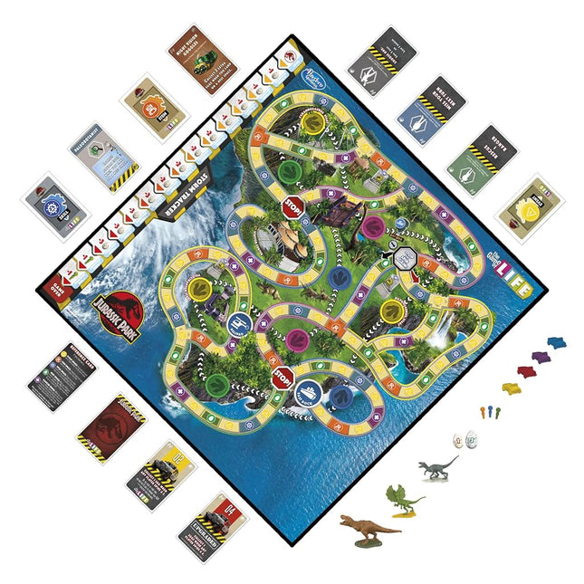 Hasbro Gaming Game of Life Jurassic Park