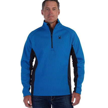 Spyder Men's Outbound Fleece Jacket, Medium Blue, 