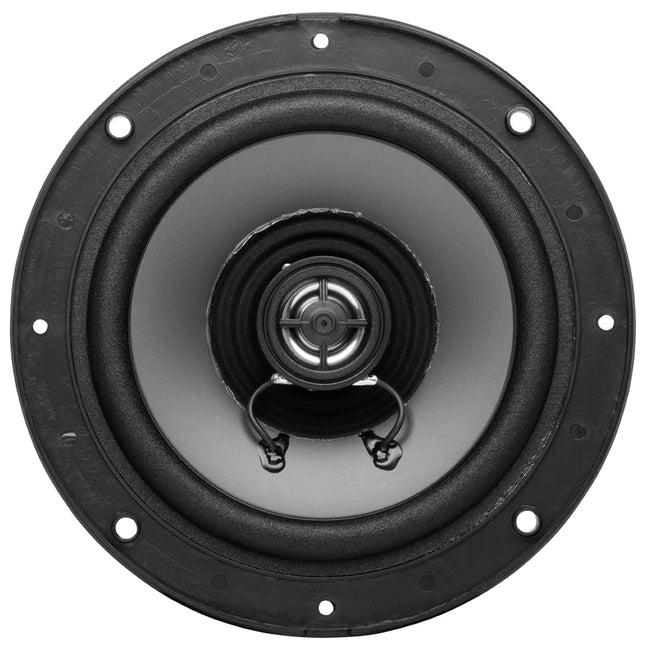 BOSS Audio Systems MR60B 6.5 Inch Marine Speakers - Weatherproof, 200 Watts of Power Per Pair, 100 Watts Each, Full Range, 2 Way, Sold in Pairs