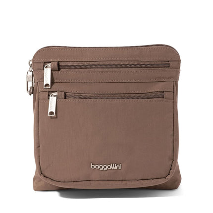 Baggallini Securtex Anti-Theft Crossbody 8.25" Sma