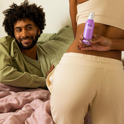 Hello Cake Silicone Sex Lube - Silicone-Based Lubricant. Hydrating, Non-Sticky, Long-Lasting, Condom & Toy Compatible Personal Lubricant (3.3 Fl. Oz.)
