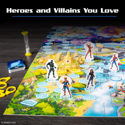 Ravensburger Marvel ¡Ojo, lo encontré! Juego de mesa para niños y niñas de 4 años en adelante - Un divertido juego familiar