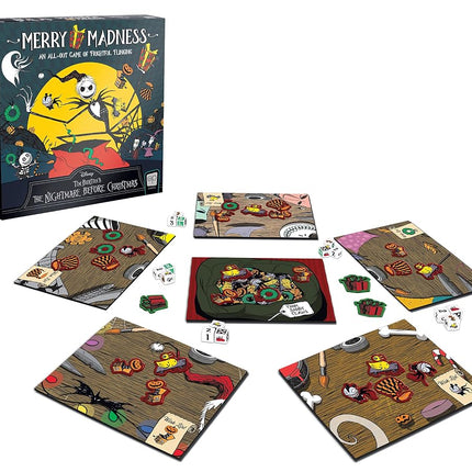USAopoly The Nightmare Before Christmas Merry Madness